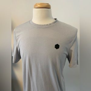 Under Armour Rush - Heat-gear Gym Workout Silver T-Shirt